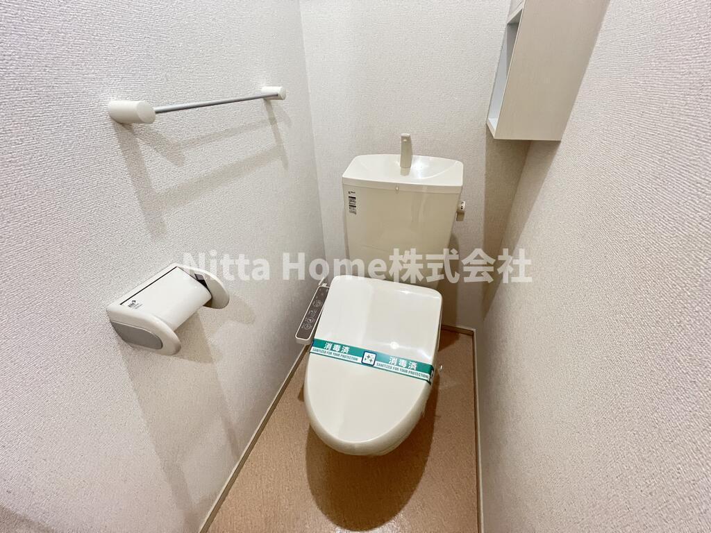 エスポらくらく物件入力物件名寄せ 物件名１必須ワール　Bのトイレ|ウォシュレットも付いています◎