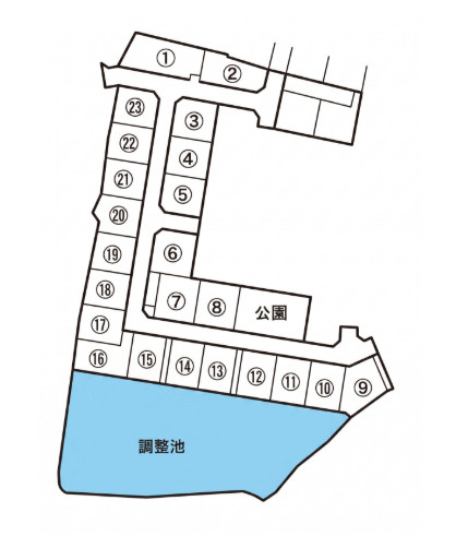 【区画図】 | 菊池郡大津町大林
