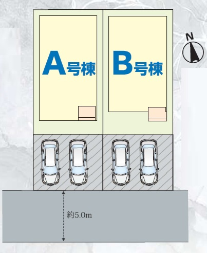 千葉市若葉区千城台東２丁目Ⅰの区画図