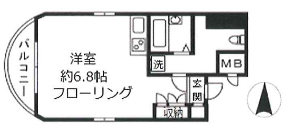 アール・ブリュット白山の間取り