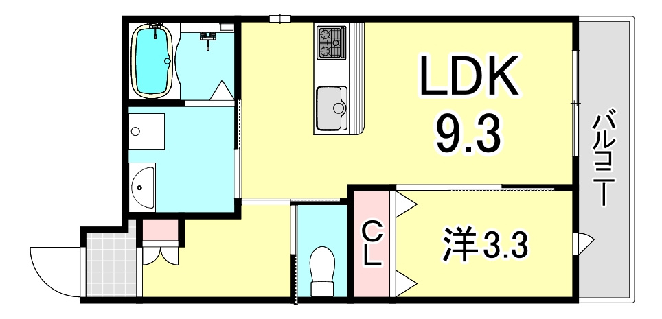 L-CUBEの間取り