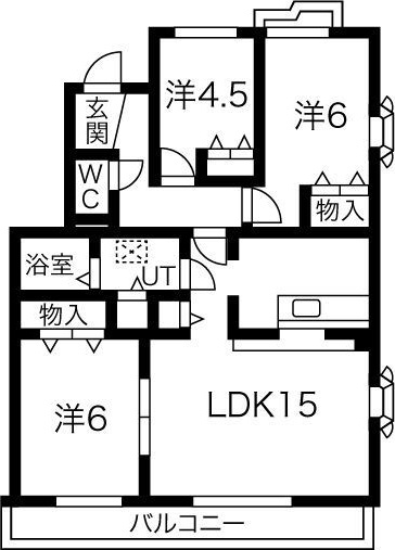メトロ藤が丘の間取り
