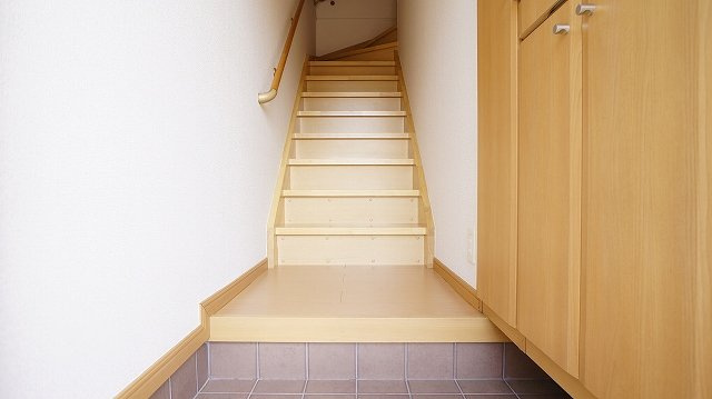 パッシオーネ　Ａの玄関|ゆったりとした玄関です
