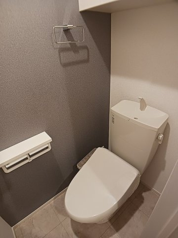 ブライトＢのトイレ|清潔感のあるトイレです