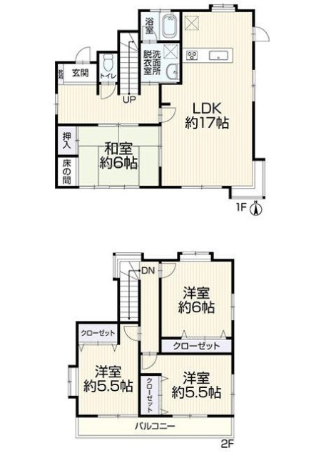 八千代市大和田新田124-18の間取り