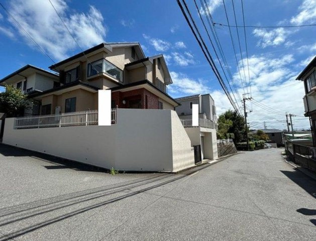 八千代市大和田新田124-18の前面道路含む現地写真
