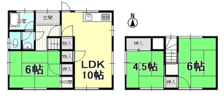 【間取り】 | 戸建　府中