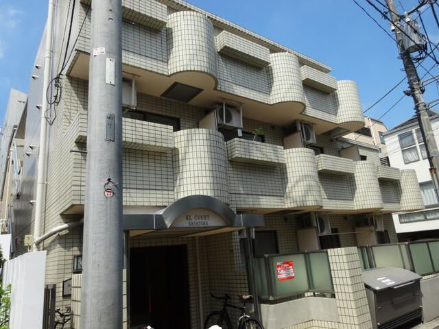 ＫＬコート笹塚のエントランス