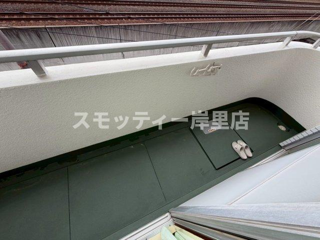 メゾンホワイトのバルコニー