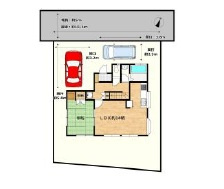 成田市並木町194-34の区画図