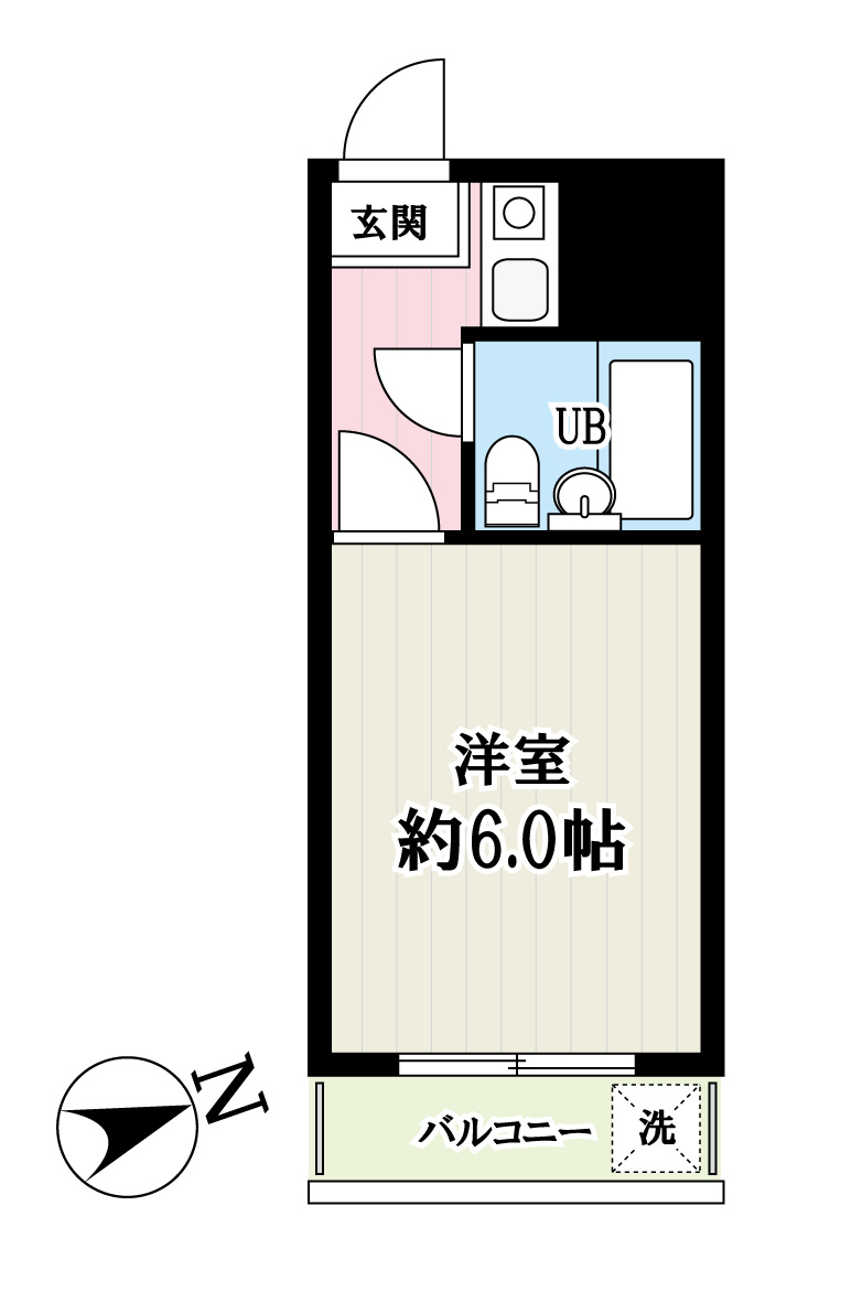 フラット高井戸の間取り