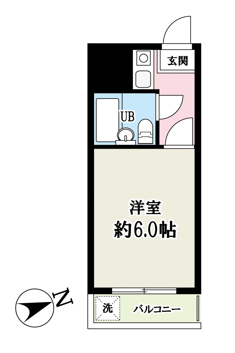 フラット高井戸の間取り