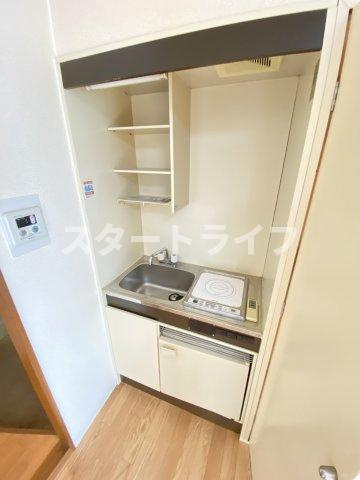 大阪市東淀川区東中島５丁目の賃貸マンションのキッチン