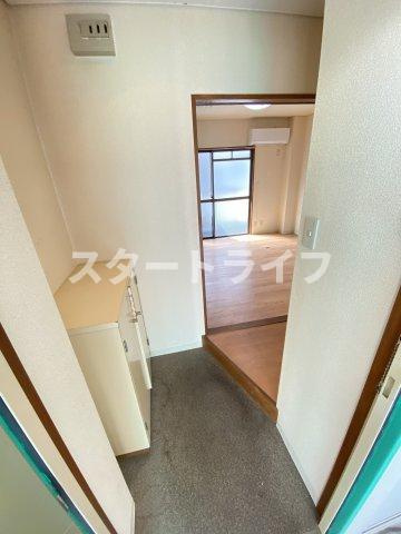 大阪市東淀川区東中島５丁目の賃貸マンションの玄関