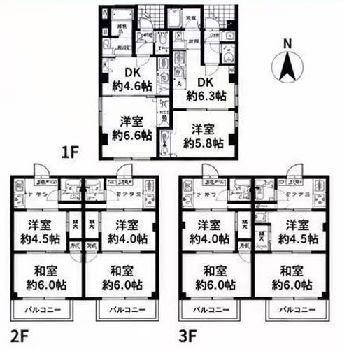 ディアコート町屋の間取り