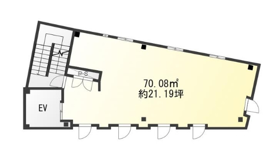 第一三竝ビル（ダイイチミツナミビル）の間取り