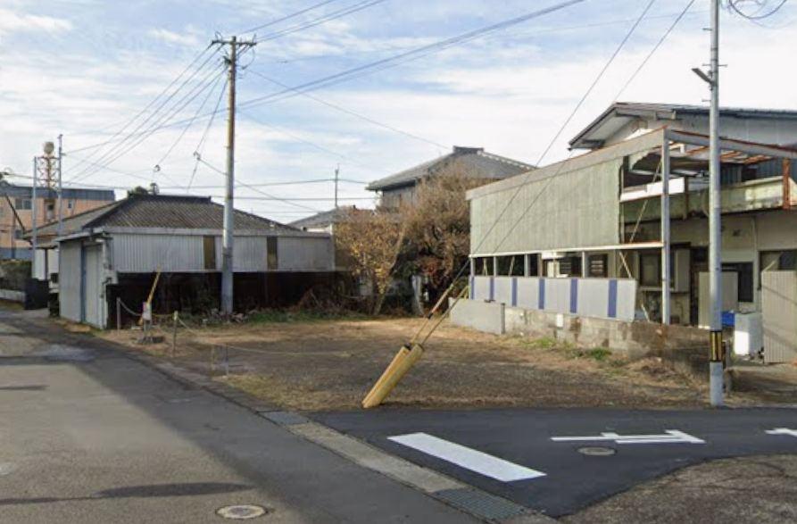 都城市宮丸町の売地の外観