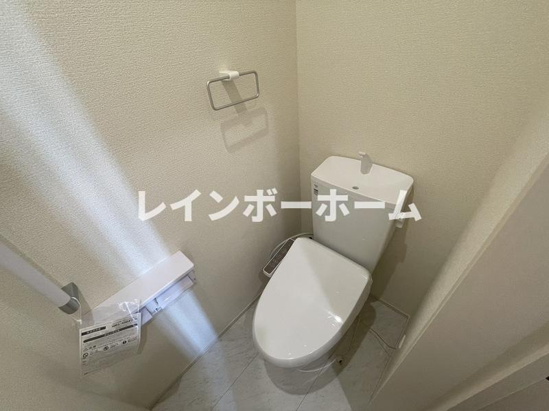 リーブルファイン三郷半田　仲介手数料（賃料の1.10ヵ月）の50％OFF対象物件！のトイレ
