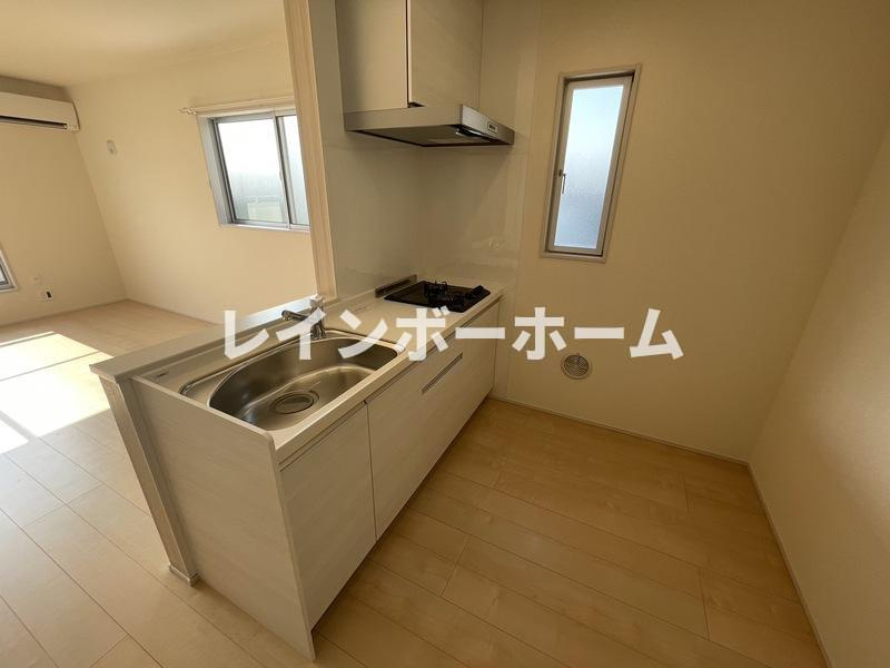 リーブルファイン三郷半田　仲介手数料（賃料の1.10ヵ月）の50％OFF対象物件！のキッチン