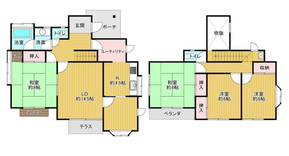 市原市ちはら台南6丁目の間取り