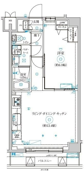 RELUXIA綾瀬の間取り|間取りです。