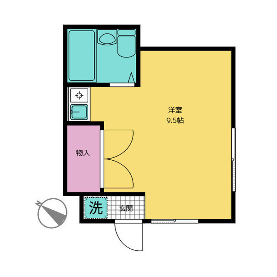 【間取り】 | 和泉コーポ-和泉2丁目-