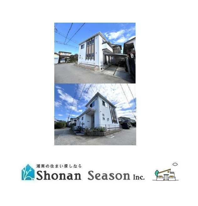愛甲郡愛川町中津　中古戸建　30.35坪の外観|大型ソーラーパネル・蓄電設備を備えた、開放感あふれる南西角住居◎　
過去リフォーム歴あり！内・外装共にキレイにお使いの3LDK中古住宅です♪
ぜひ細部までご内見下さい。