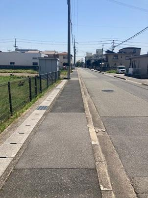 飾磨区矢倉町　売土地の外観