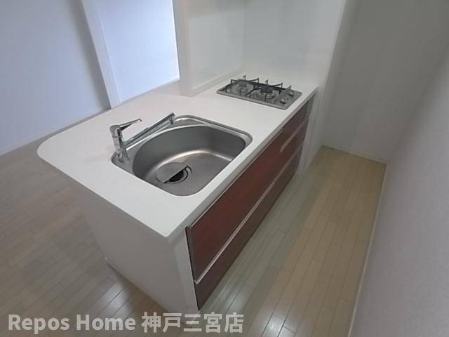 プレジール三ノ宮Ⅱのキッチン