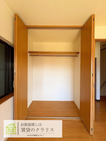 桂清水町（ペット相談可のリノベ）貸家の収納