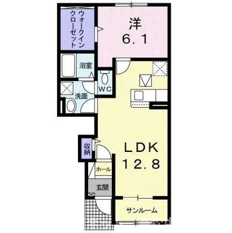 【間取り】 | クラール飯田町Ａ