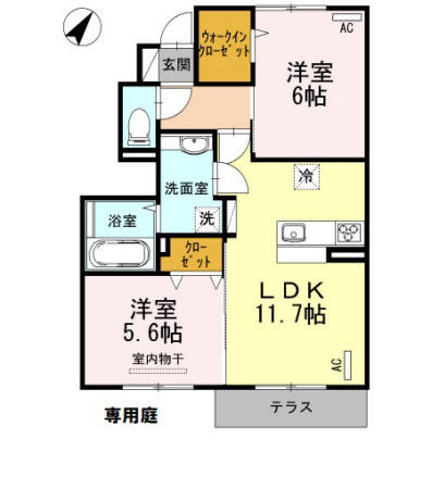 ラ・メゾンＣＲＫの間取り