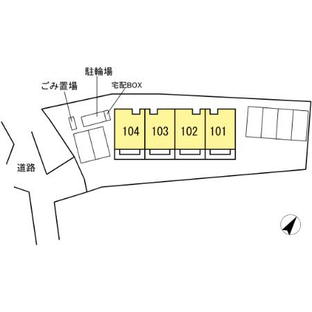 ブランドールの区画図