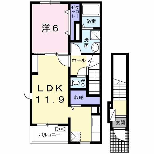 プレストーラⅠの間取り|間取図