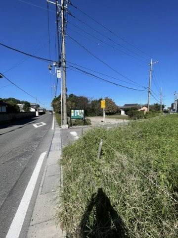 【土地】川越市豊田本建築条件なし売地の外観