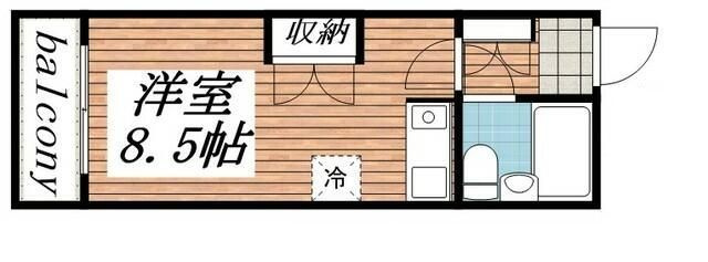 ラ・レジダンス・ド・ラフィネの間取り|間取りです。