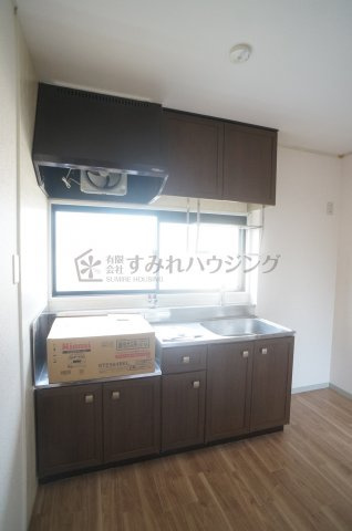 モーツァルト南笹原のキッチン|参考、同建物・反転間取りの号室