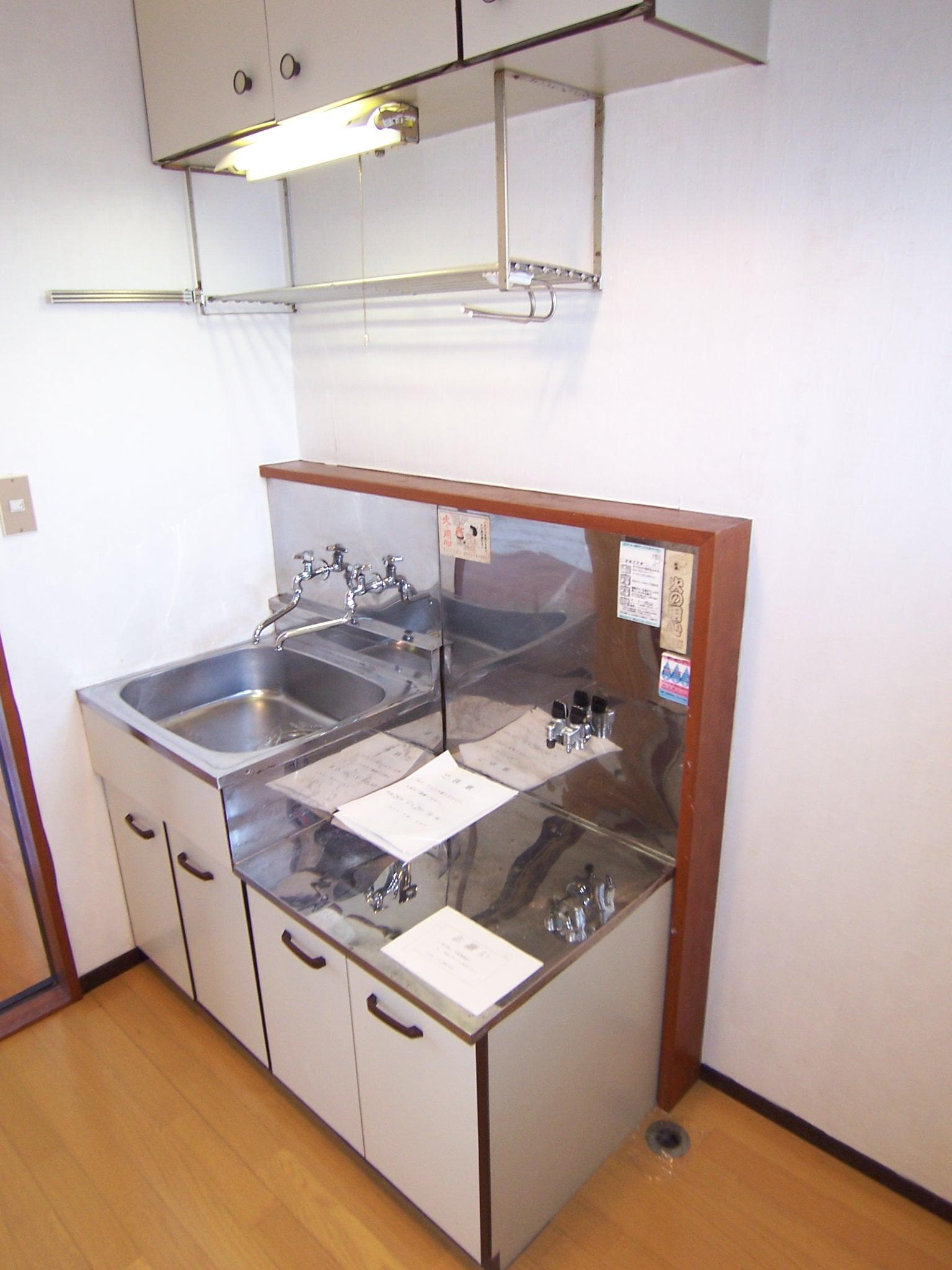 オーベルジュⅡのキッチン|（参考）他室の写真を使用しています。現況優先となります。