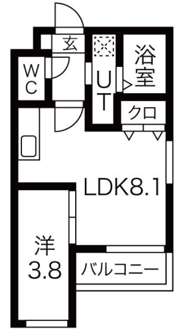 MOVE本陣PREMIOの間取り