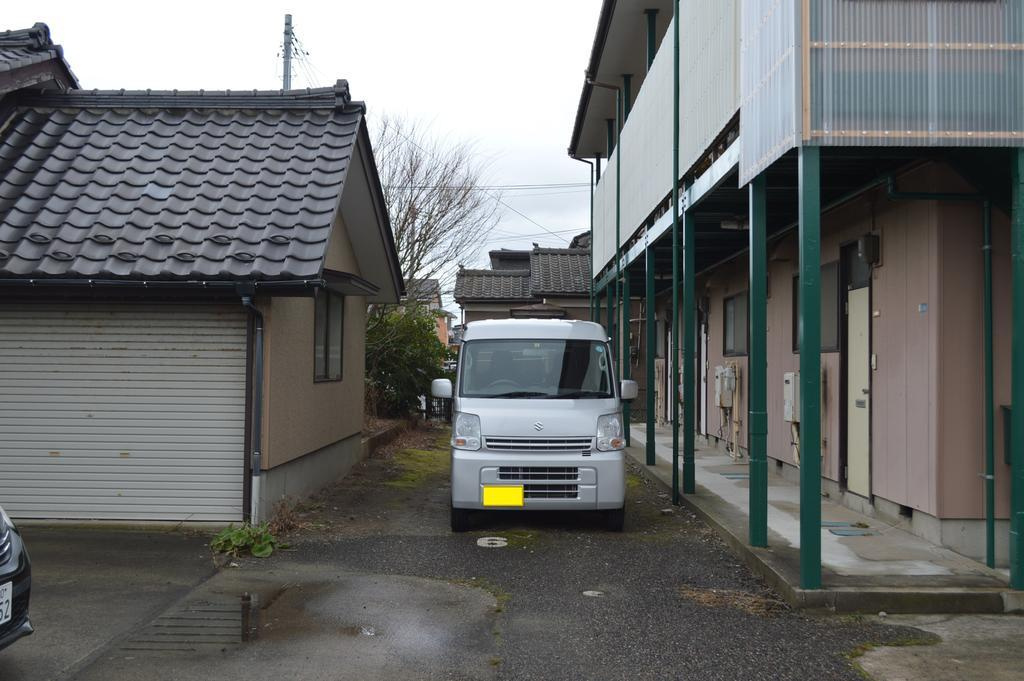 グリーンハイツの駐車場