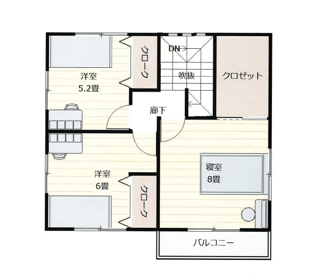 上富井戸建の間取り|戸建　ペット