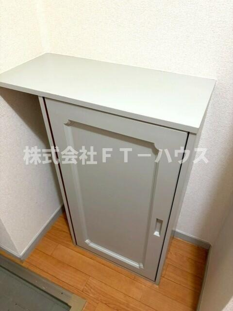 サンガーデン藤原　Ａ棟の玄関