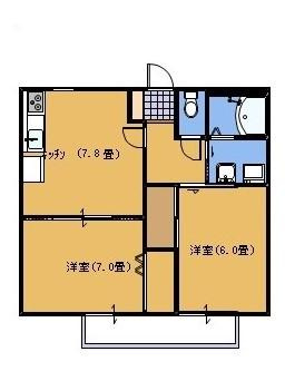 ウェルヴィラＮＯ．１の間取り