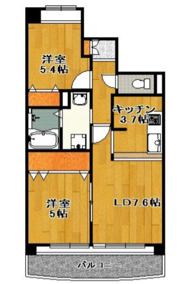 【間取り】 | レシェンテ御塚山