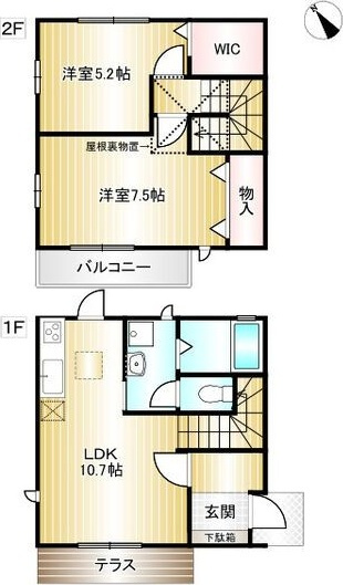 ウインズガーデンの間取り