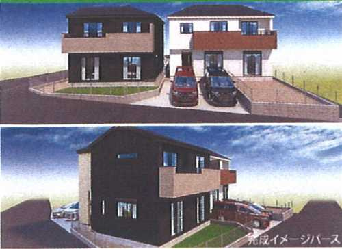藤沢市白旗４丁目3期　新築戸建全2棟　№2