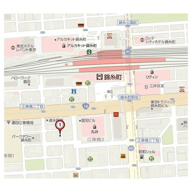 MOMO15の地図