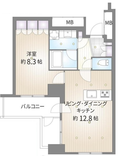 【間取り】 | スカイグランデ汐留