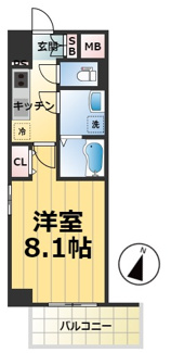 【間取り】 | エスリード名古屋東別院