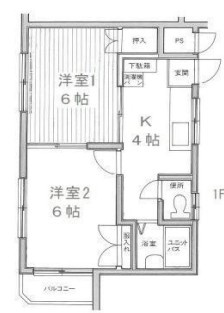 【間取り】 | パレ・ドール町田上鶴間 | 間取りです。